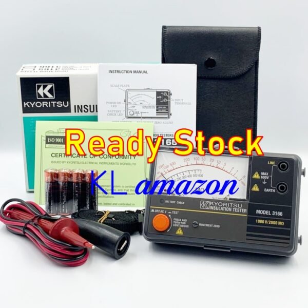 KYORITSU 3166 ANALOG INSULATION TESTER