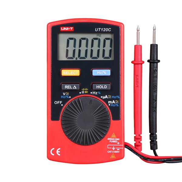 UNI-T UT120 SERIES POCKET SIZE DIGITAL MULTIMETERS