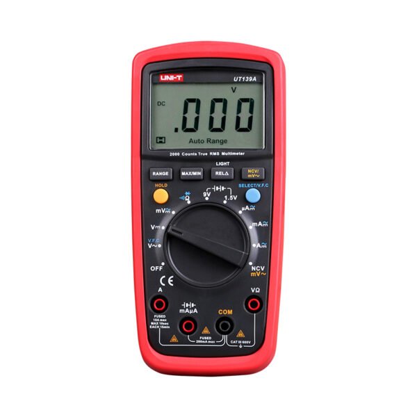UNI-T UT139 SERIES TRUE RMS DIGITAL MULTIMETERS