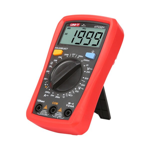 UNI-T UT33+ SERIES PALM SIZE MULTIMETERS