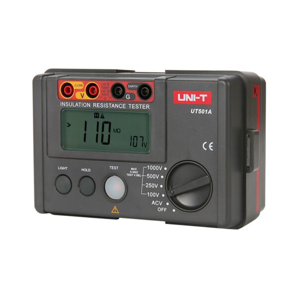 UT500 SERIES INSULATION RESISTANCE TESTERS