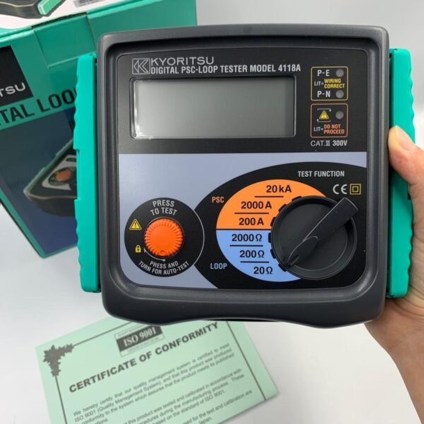 KYORITSU 4118A LOOP/PFC/PSC TESTER