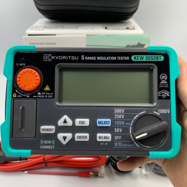 KYORITSU 3552 DIGITAL INSULATION / CONTINUITY TESTER