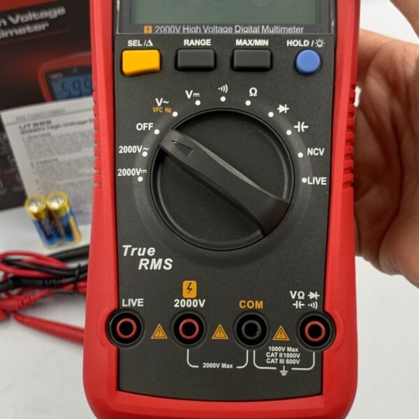 UNI-T UT892 2000V AC/DC HIGH VOLTAGE DIGITAL MULTIMETER