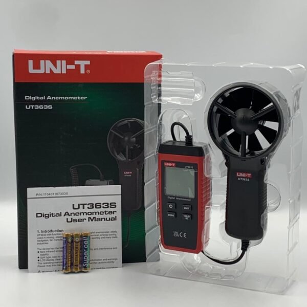 UNI-T UT363S DIGITAL ANEMOMETER