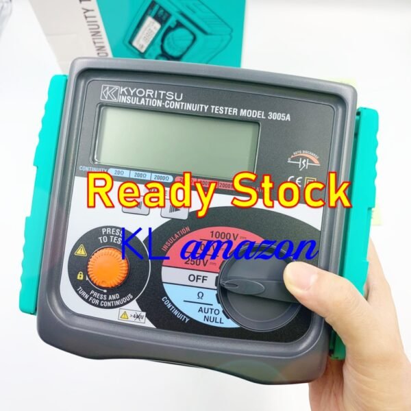 KYORITSU 3005A DIGITAL INSULATION / CONTINUITY TESTER