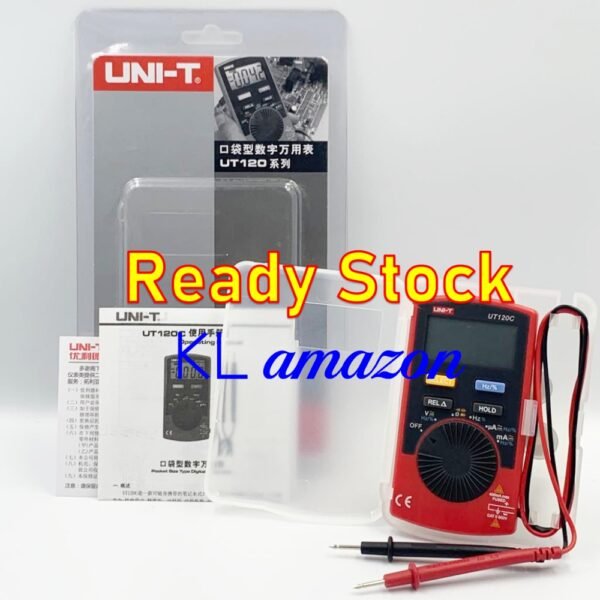 UNI-T UT120 SERIES POCKET SIZE DIGITAL MULTIMETERS