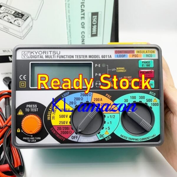 KYORITSU 6011A MULTI FUNCTION INSTALLATION TESTER