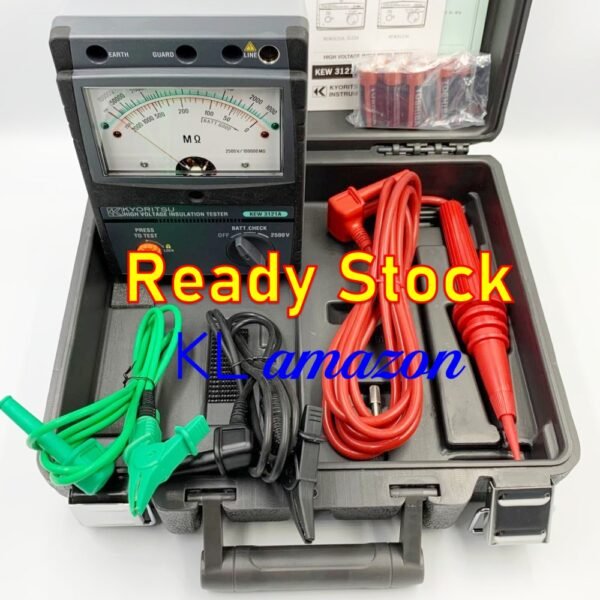 KYORITSU 3121B HIGH VOLTAGE INSULATION TESTER