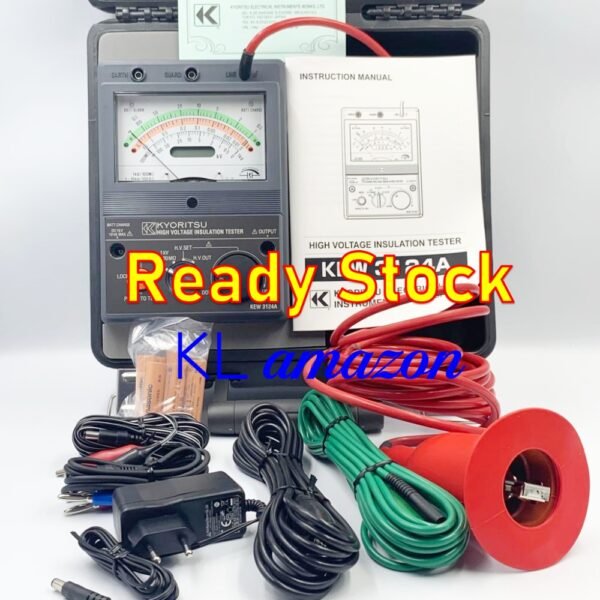 KYORITSU 3124A HIGH VOLTAGE INSULATION TESTER